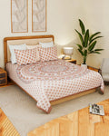 Soft Cotton Bedsheets for Double Bed and Queen Size Bed with Pillow Covers