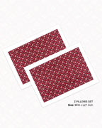 Pure Cotton Double Bed Sheet Set for King Size Bed with Stylish Pillow Covers