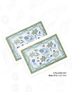 Pure Cotton Double Bedsheet Set with Pillow Covers for King Size Bed