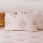 Ultra Soft Daisy 180 TC Pure Cotton Bedding Set Of 3 King Size 275x275 cm Nestasia