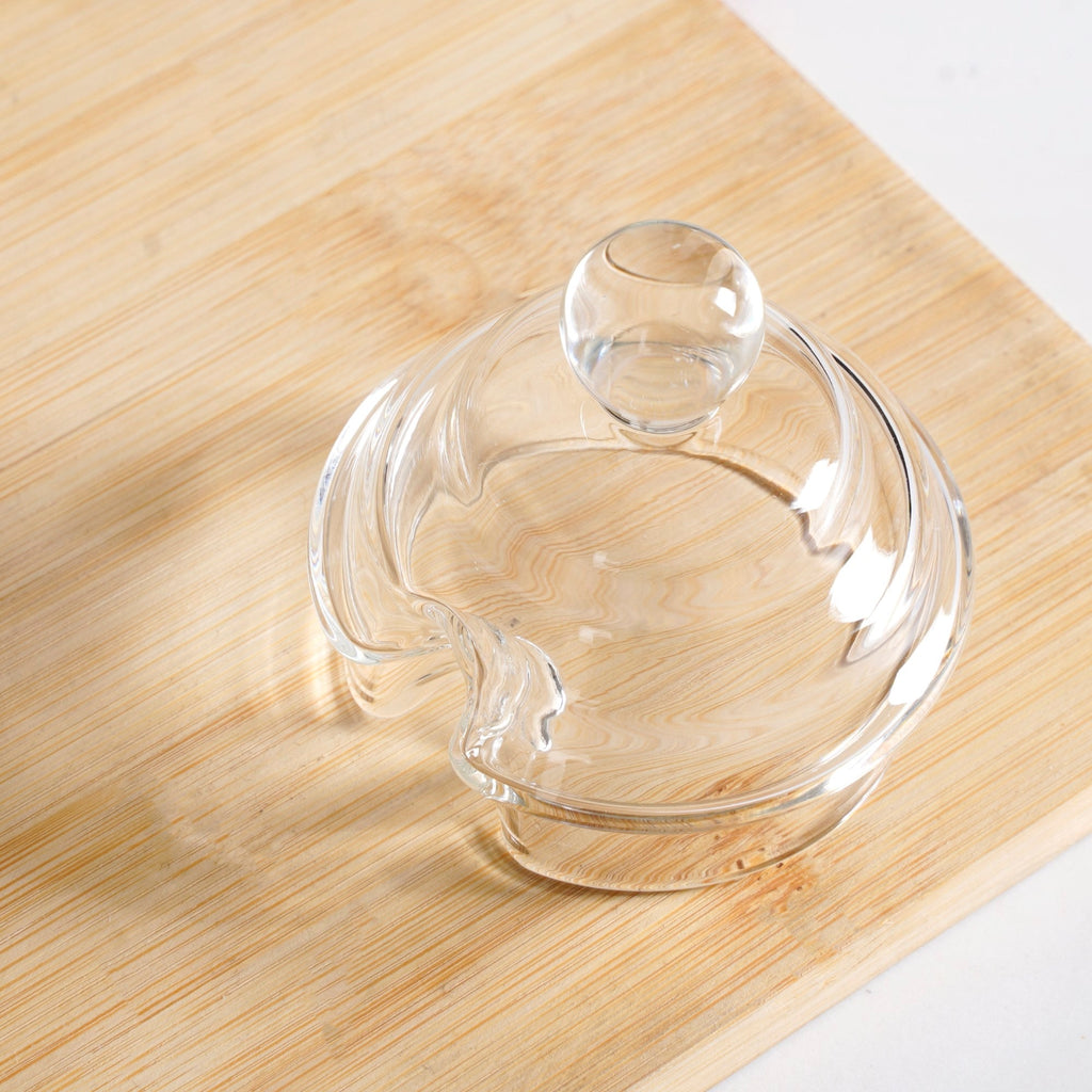 Beehive Glass Honey Jar With Dipper And Lid 480ml Nestasia