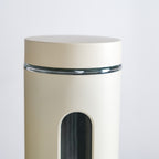 Beige Tall Kitchen Storage Canister Set Of 4 2000ml Nestasia
