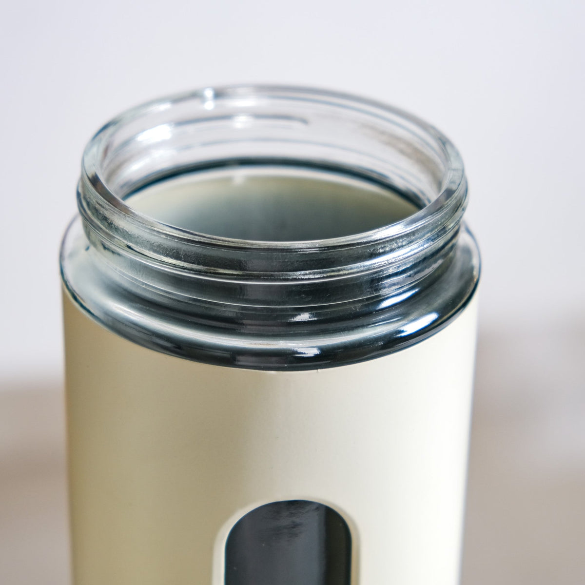 Beige Tall Kitchen Storage Canister Set Of 4 2000ml Nestasia