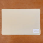 Rectangular Beige Dining Table Mat Set Of 6 Nestasia