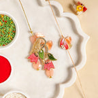 Bellflower Rakhi And Lumba Gift Set Nestasia