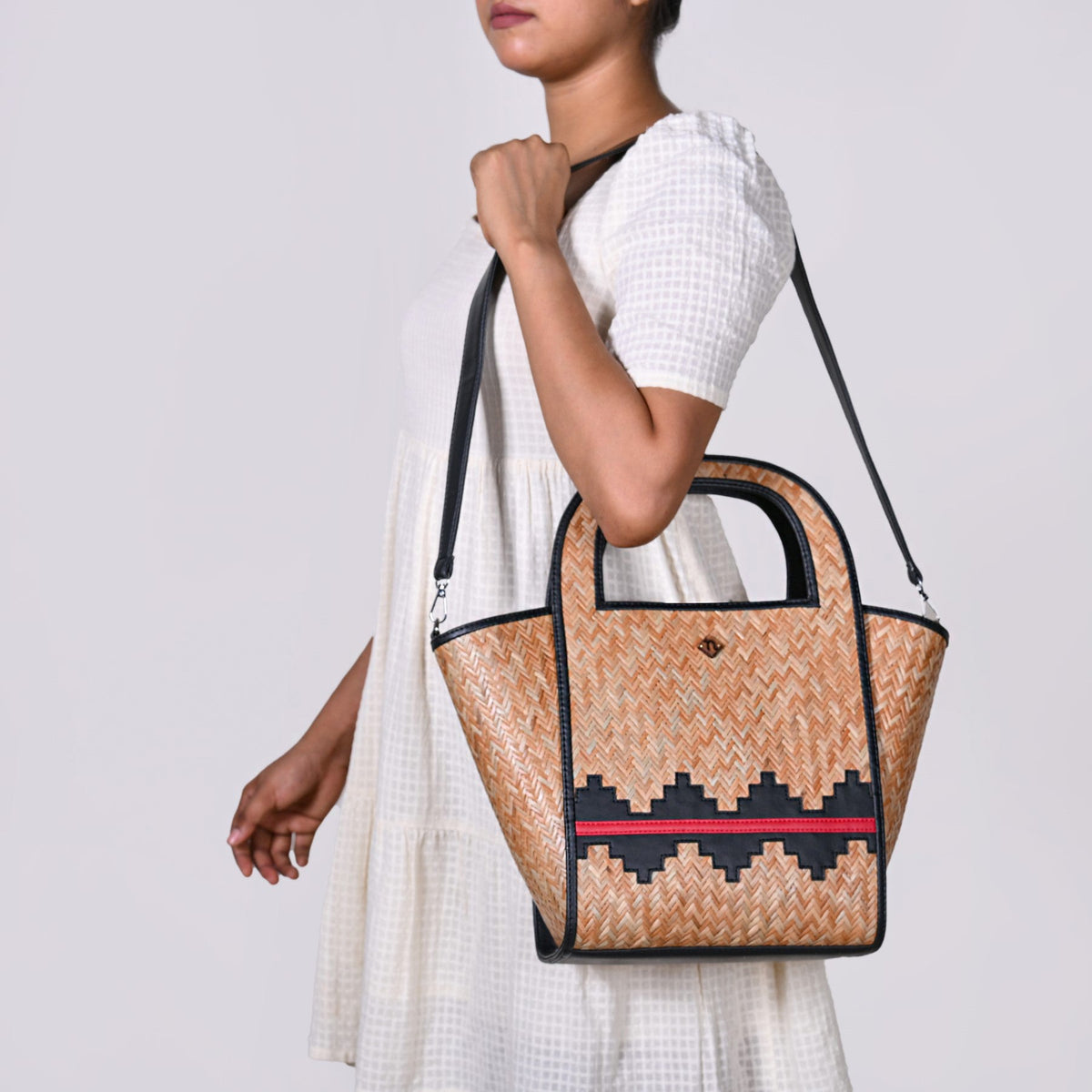 Bengal Weave Shitalpati Tote Bag Nestasia
