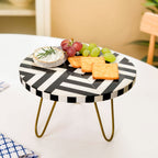 Black And White Riser Cake Stand Nestasia