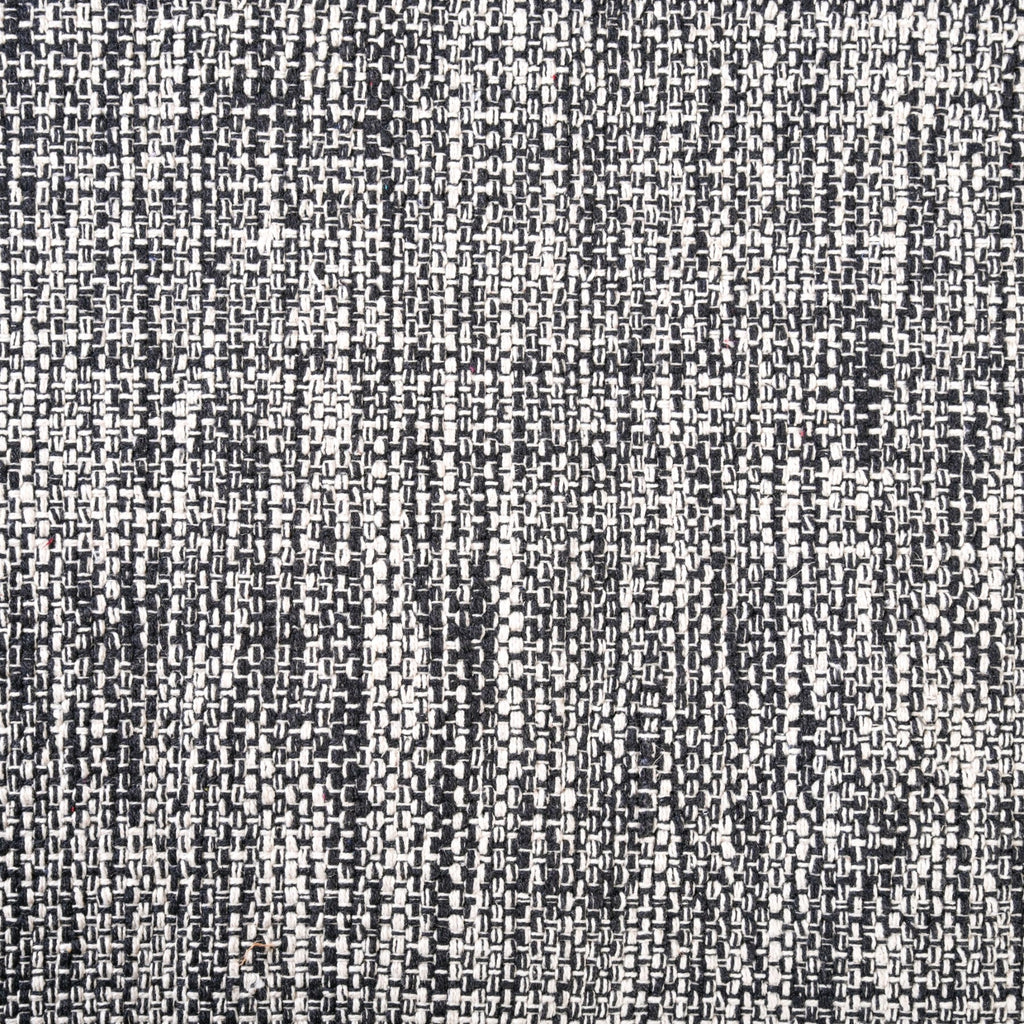 Black And White Tweed Cotton Anti Slip Floor Mat 96x53cm Nestasia