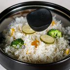 Classic Black Korean Ceramic Cooking Pot 2000ml Nestasia