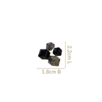 Black Cube Cluster Earrings Nestasia