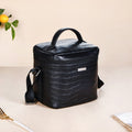 Classic Luxury Insulated Lunch Bag Black Nestasia
