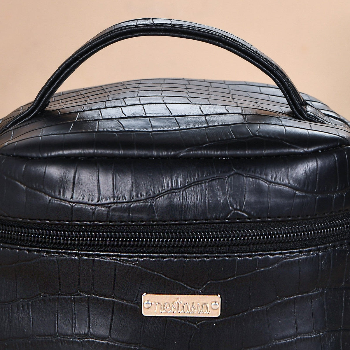 Classic Luxury Insulated Lunch Bag Black Nestasia