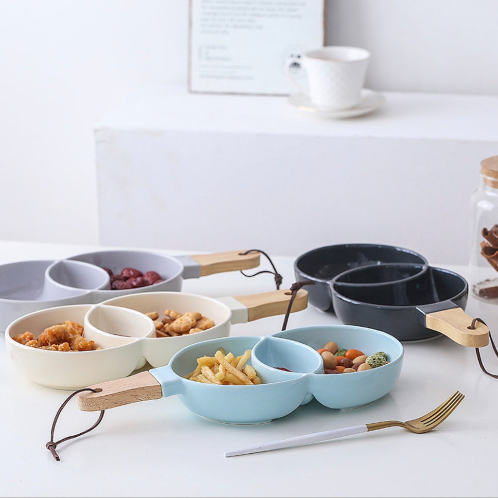 Black Chip and Dip Bowl 500 ml Nestasia