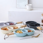 Black Chip and Dip Bowl 500 ml Nestasia