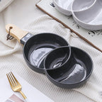 Black Chip and Dip Bowl 500 ml Nestasia