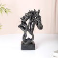 Black Horse Decorative Showpiece Nestasia