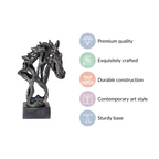 Black Horse Decorative Showpiece Nestasia