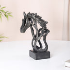 Black Horse Decorative Showpiece Nestasia