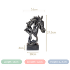 Black Horse Decorative Showpiece Nestasia
