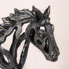 Black Horse Decorative Showpiece Nestasia