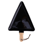 Black Triangle Plate Large Nestasia