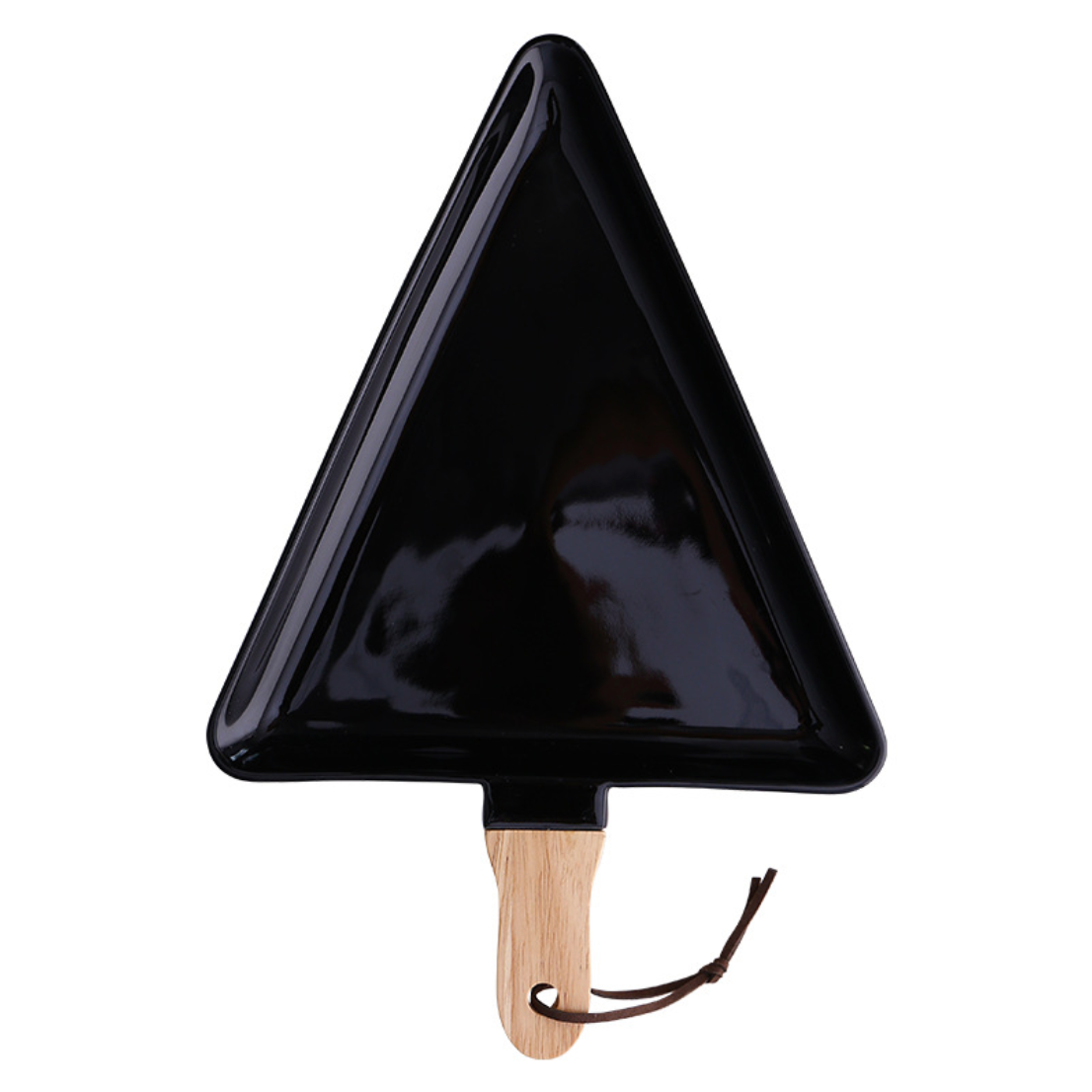 Black Triangle Plate Large Nestasia