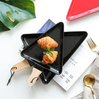 Black Triangle Plate Large Nestasia