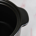 Ceramic Braising Cookpot With Orange Dome Lid 5500ml Nestasia