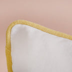 Bouquet Motif Cotton Canvas Embroidered Cushion Cover 50x30cm Nestasia