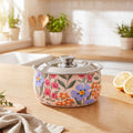 Bloomberry Stainless Steel Printed Casserole Nestasia