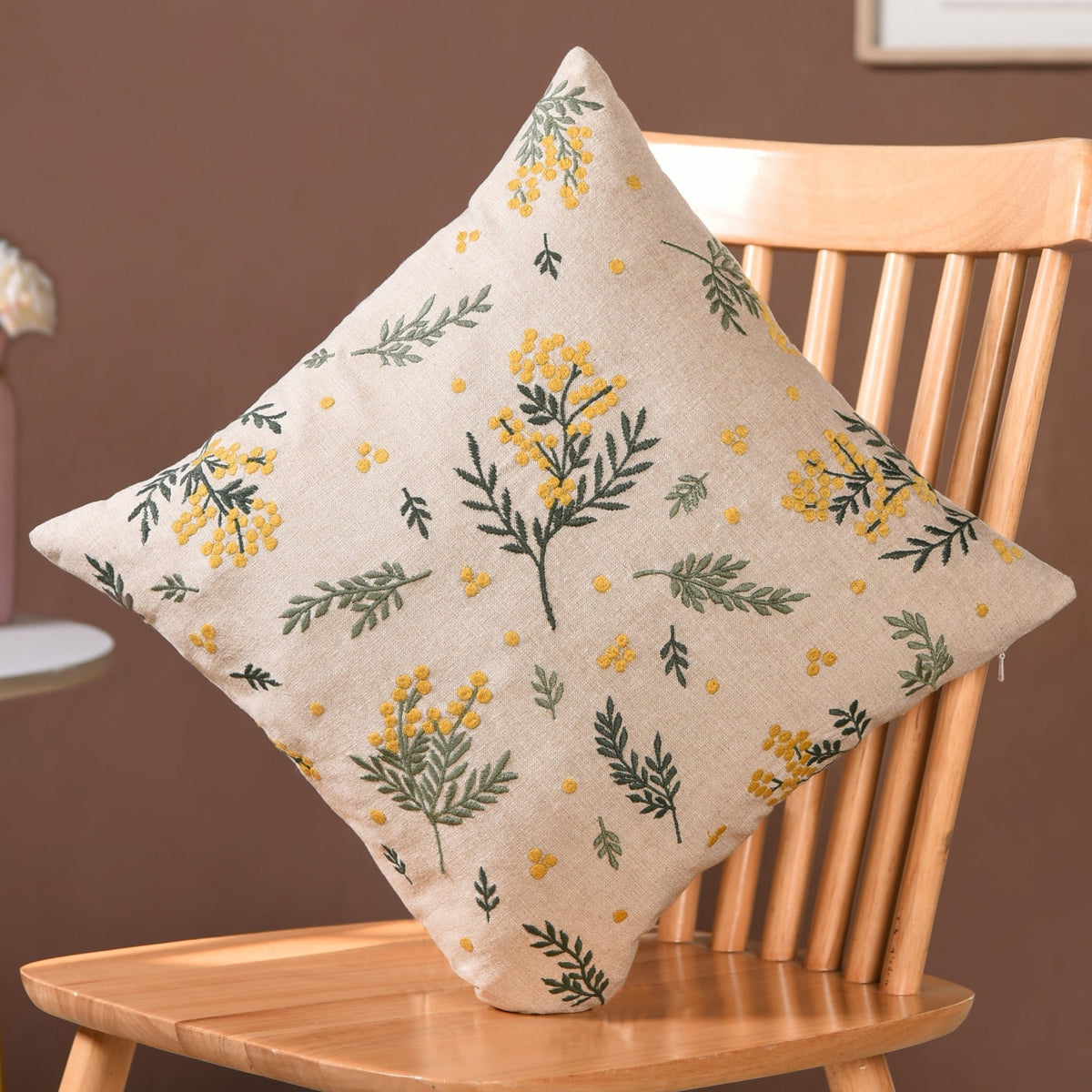 Blooming Dandelions Sofa Cushion Cover 40x40cm Nestasia