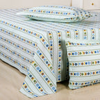 Blooming Garden Pure Cotton King Size Bedding Set 275x275cm Nestasia