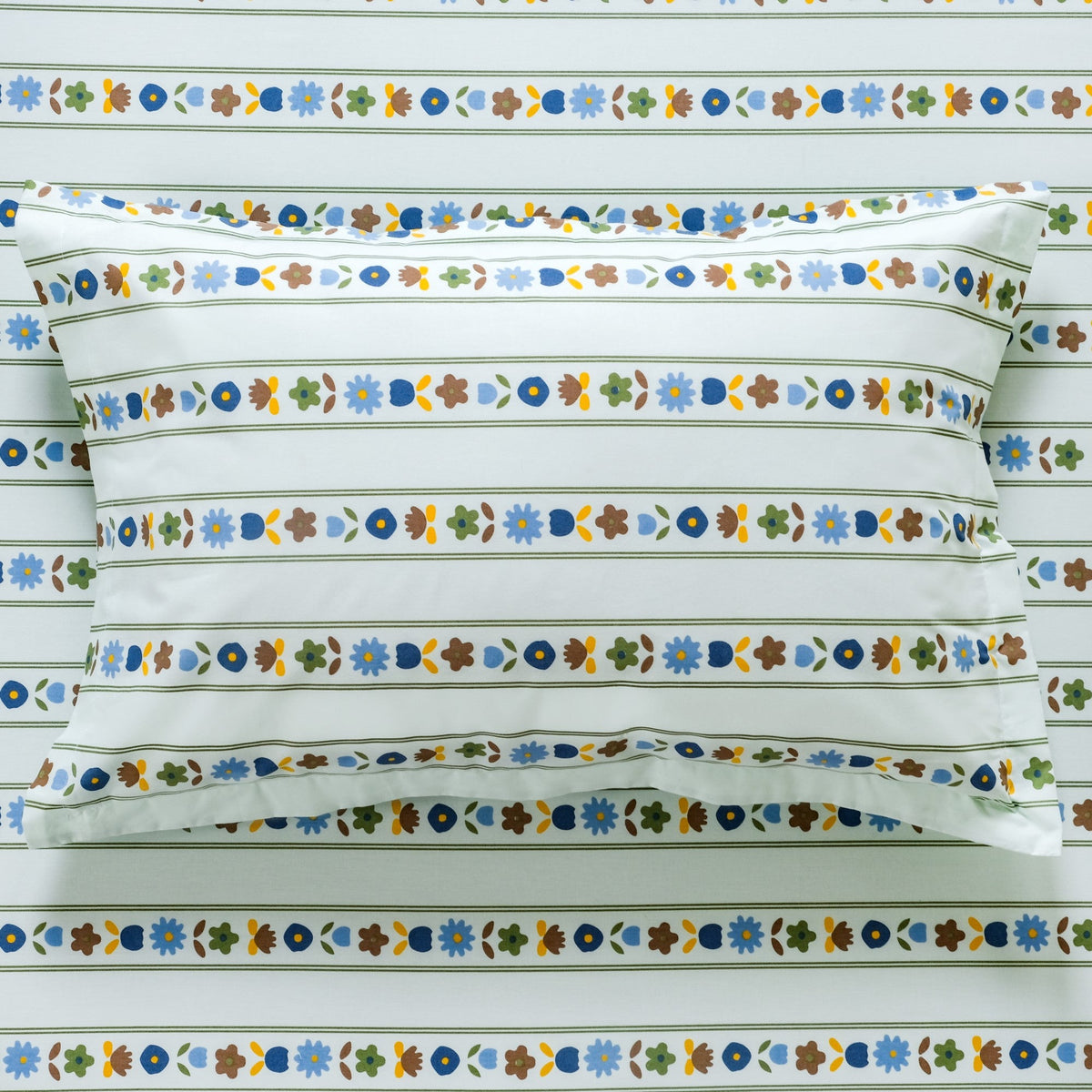 Blooming Garden Pure Cotton King Size Bedding Set 275x275cm Nestasia