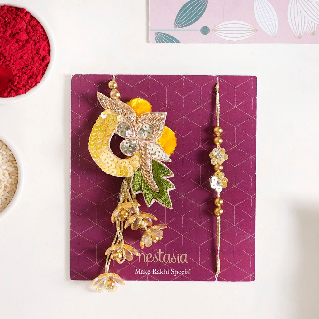 Blooming Greens Special Rakhi Gift Hamper Nestasia