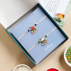 Blooming Lotus Rakhi Gift Set Nestasia