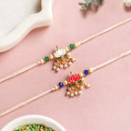 Blooming Lotus Rakhi Gift Set Nestasia