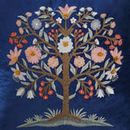 Tree Of Life Embroidered Cushion Cover 40x40cm Nestasia