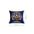 Tree Of Life Embroidered Cushion Cover 40x40cm Nestasia
