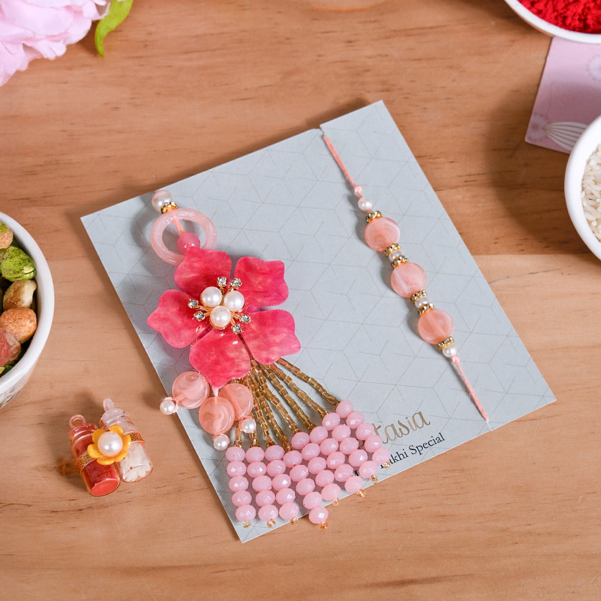 Blooming Love Rakhi Gift Hamper Nestasia