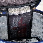 Blue Gingham Insulated Lunch Bag Nestasia
