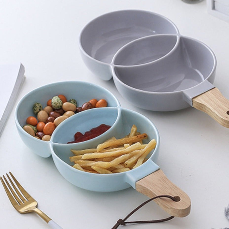 Blue Chip and Dip Bowl 500 ml Nestasia