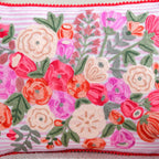 Blush Stripe Cotton Cushion Cover 50x35cm Nestasia