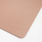 Blush Peach Embossed Table Mat Set Of 6 Nestasia