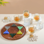 Games Night Glasses Gift Set of 4 Nestasia