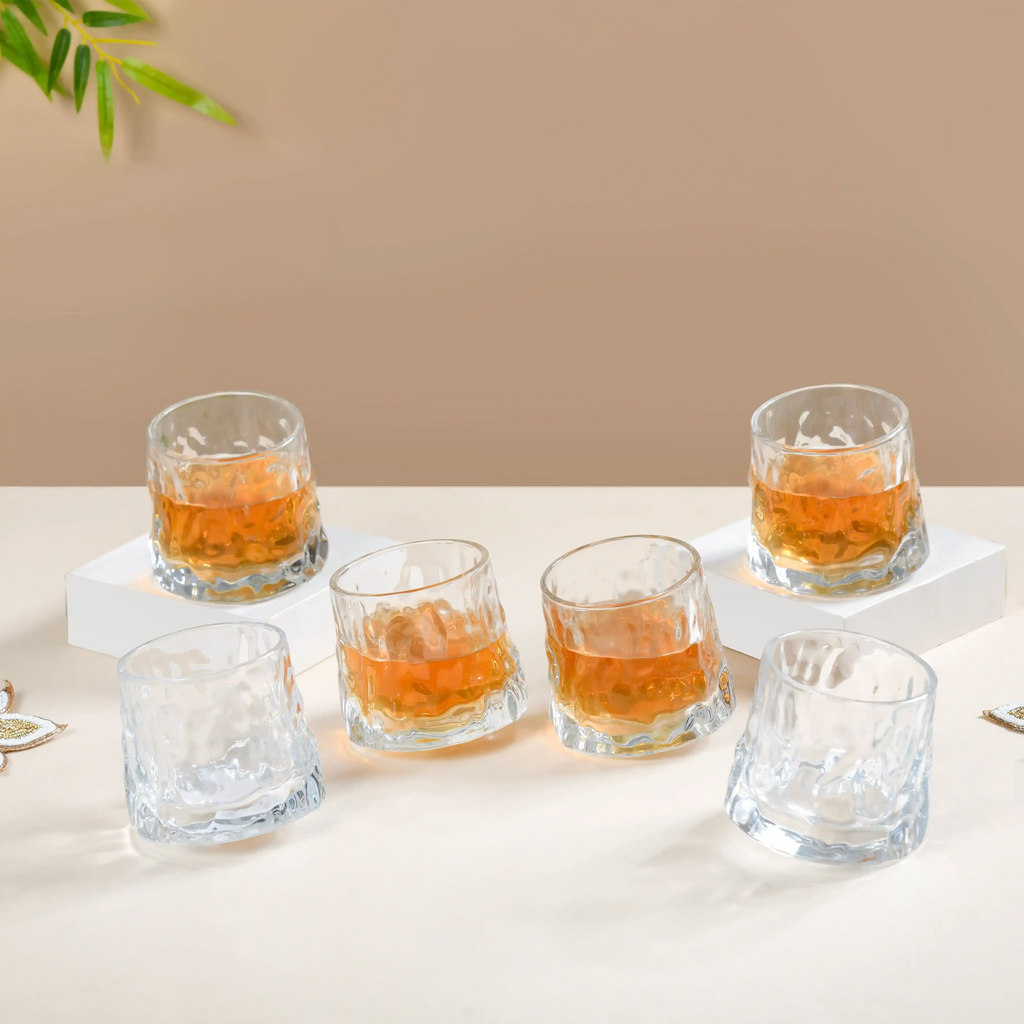 Games Night Glasses Gift Set of 4 Nestasia
