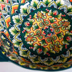 Mandala Melange Serving Bowl Green 1500ml Nestasia