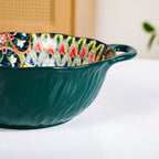 Mandala Melange Serving Bowl Green 1500ml Nestasia