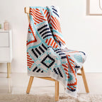Boho Print Cosy Couch Throw Nestasia
