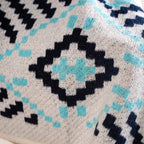 Boho Print Cosy Couch Throw Nestasia