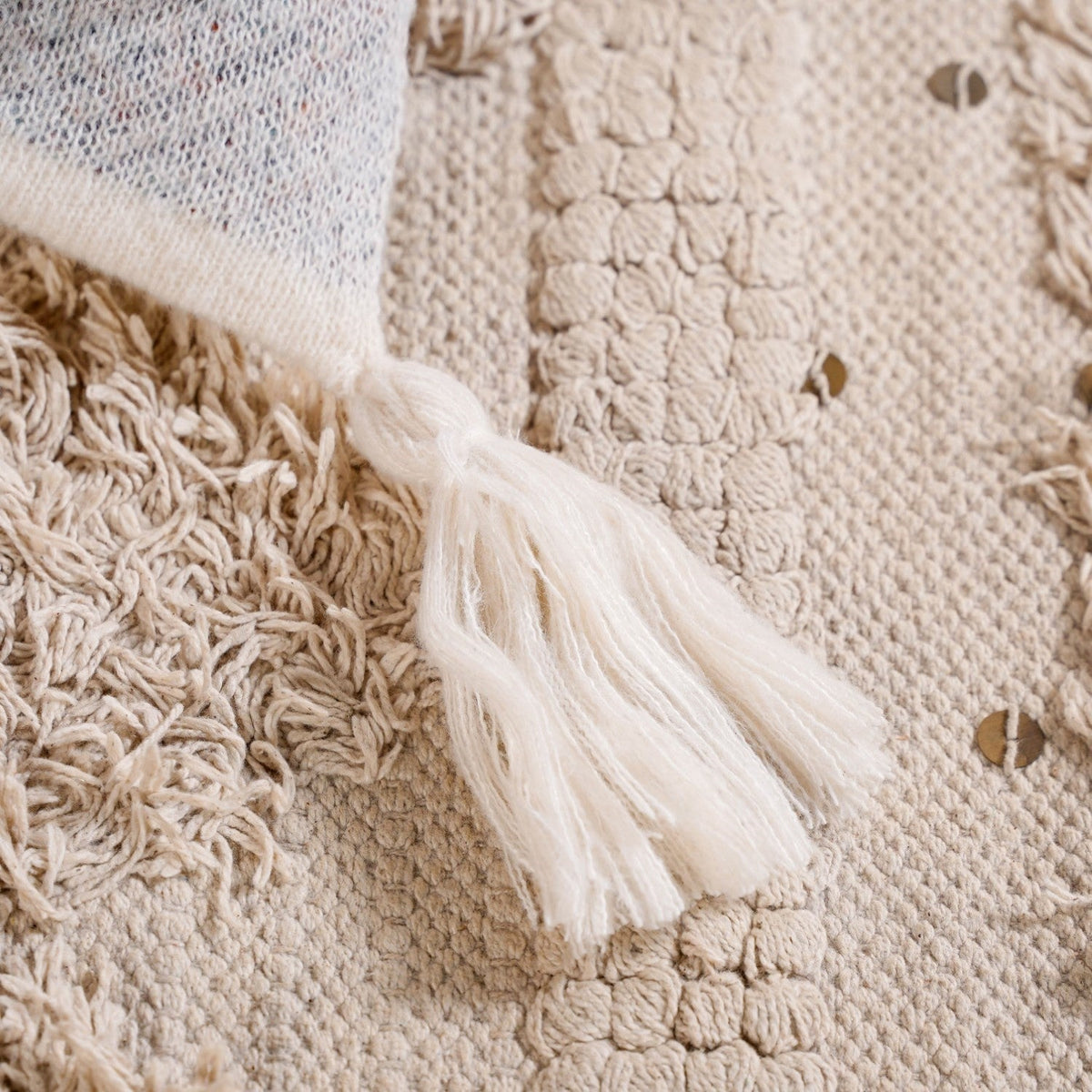 Boho Print Cosy Couch Throw Nestasia